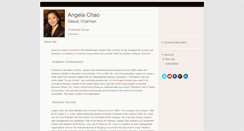 Desktop Screenshot of angelachao.net